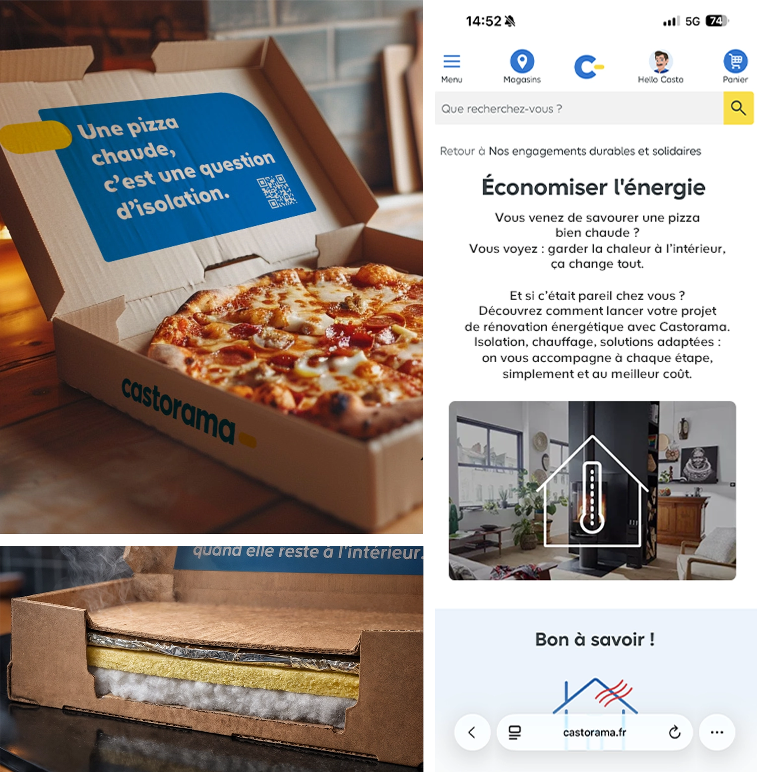 Pizza Hutte campaign images